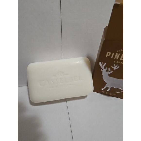 CASTELBEL PINEWOOD & GOAT'S MILK SOAP BAR LARGE 10.5 oz. PORTUGAL SEALED - Picture 4 of 7
